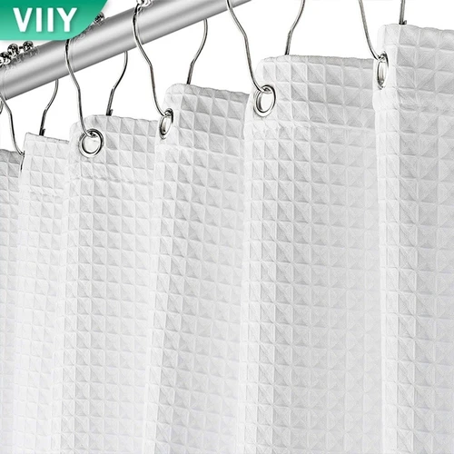 VIIY Waterproof Shower Curtain